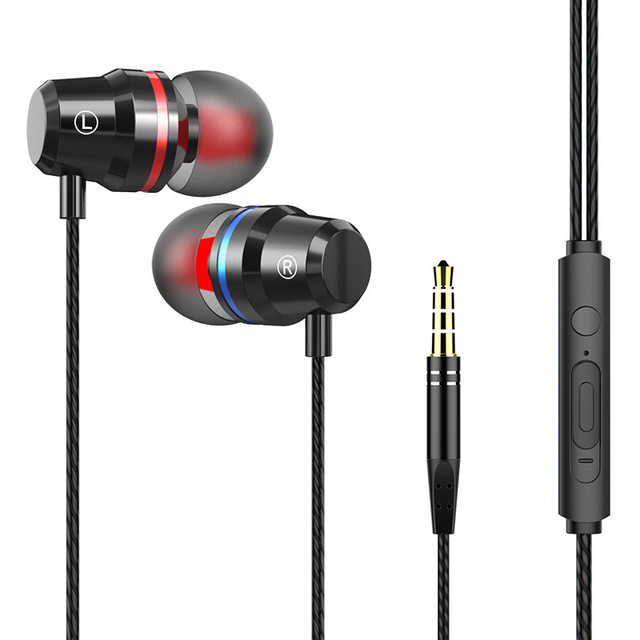 Wired Earbuds Stereo Earphone Headset Gaming Earphone Gaming Wired Earphone Headset with mic