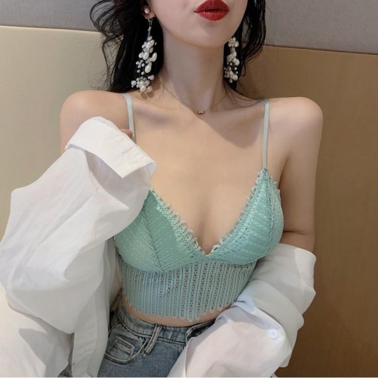 Áo Ngực Ren Không Gọng Nữ. Áo Lót bra ren cao cấp A384