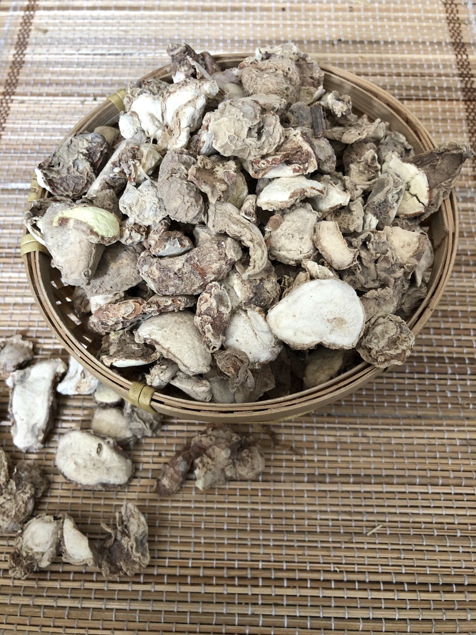 Củ Địa Liền khô sạch đóng gói 500gram