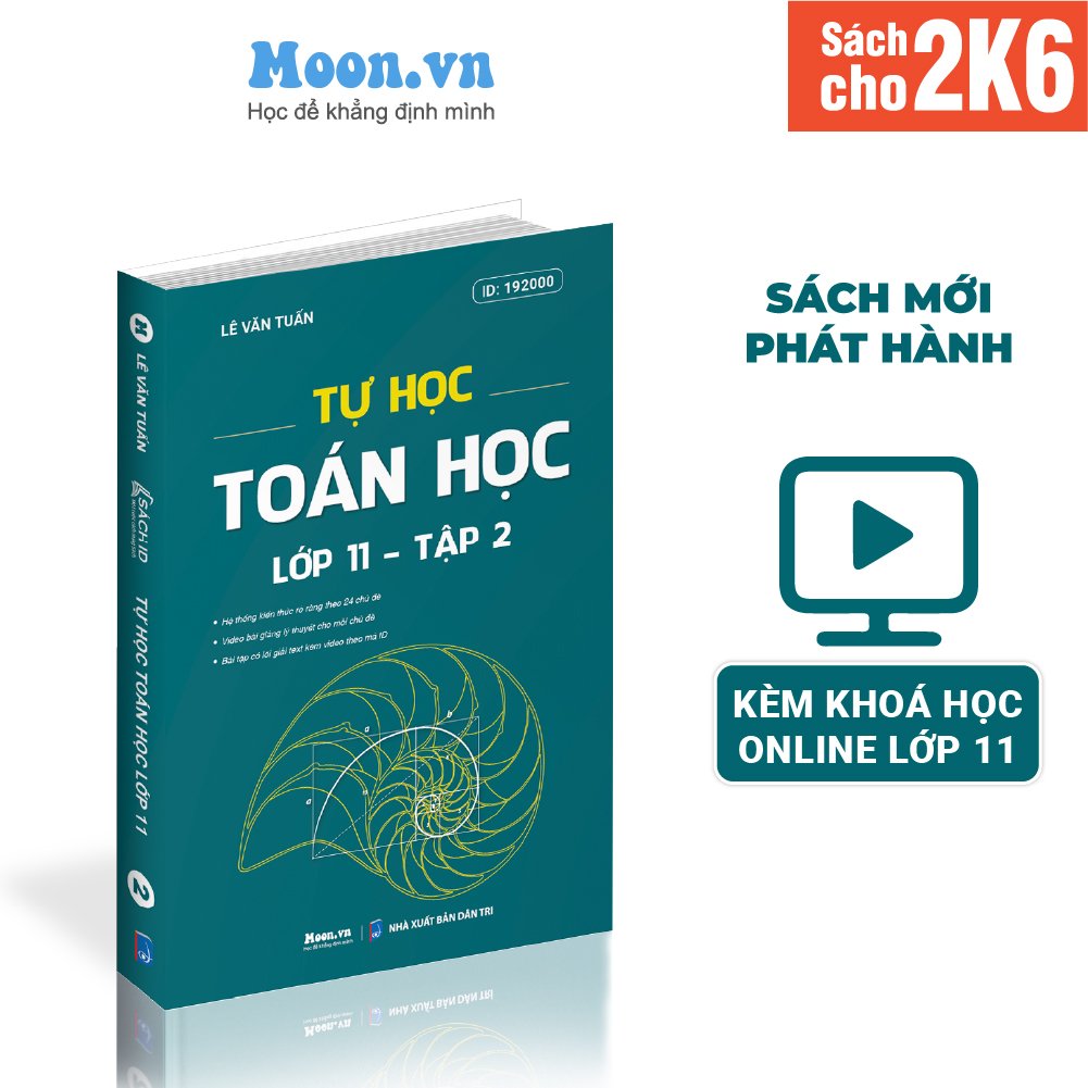 Sách ID Tự học Toán học lớp 11 tập 2 chương trình sgk mới moonbook