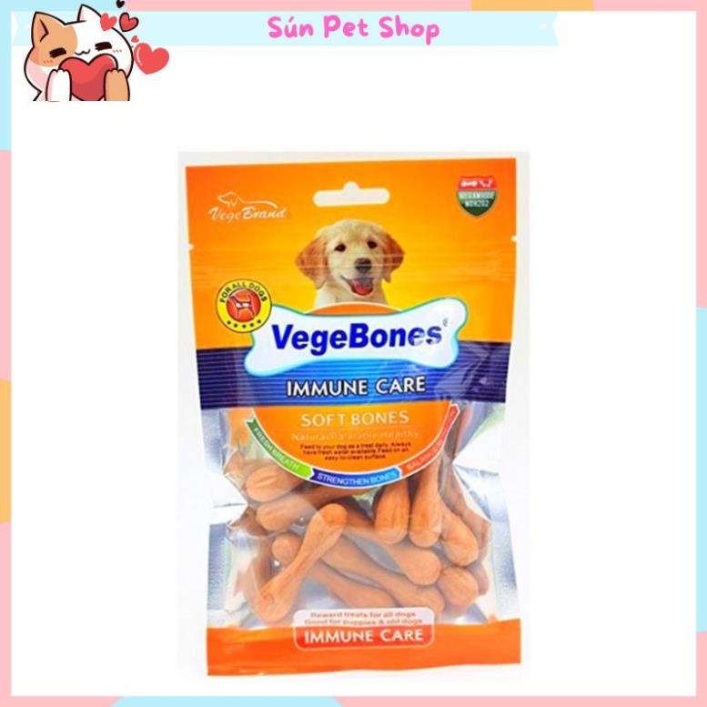 Xương gặm làm sạch răng, mượt lông, bổ sung canxi cho chó Vegebones