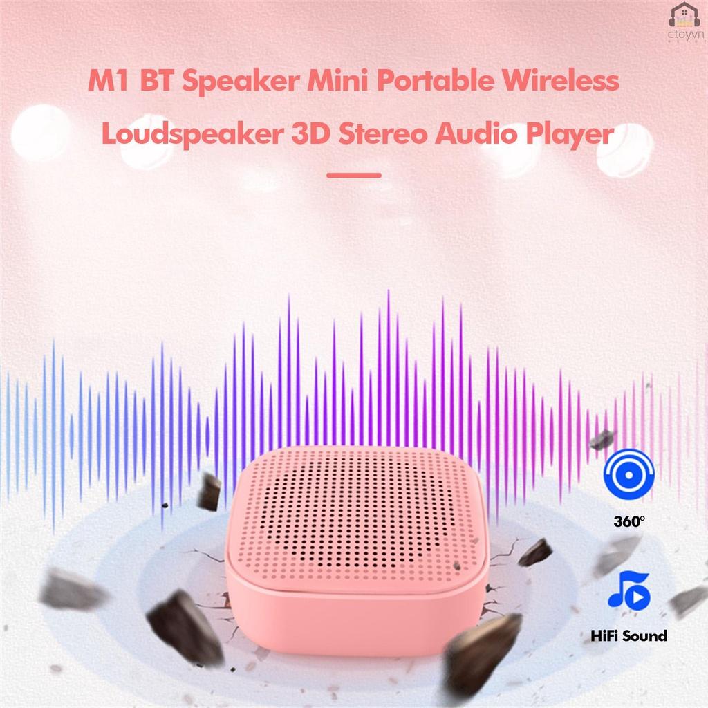 Loa bluetooth M1 3D âm thanh siêu trầm chất lượng cao