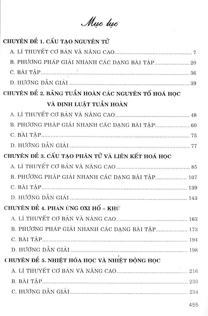 Bồi Dưỡng Học Sinh Giỏi Hóa Học 10 Theo Chuyên Đề (Dùng Chung Cho Các Bộ SGK Hiện Hành)