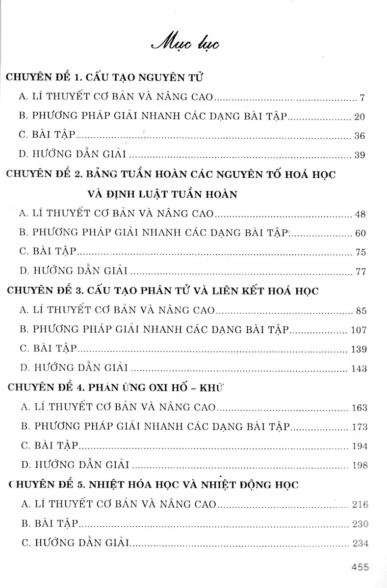 Bồi Dưỡng Học Sinh Giỏi Hóa Học 10 Theo Chuyên Đề (Dùng Chung Cho Các Bộ SGK Hiện Hành) 