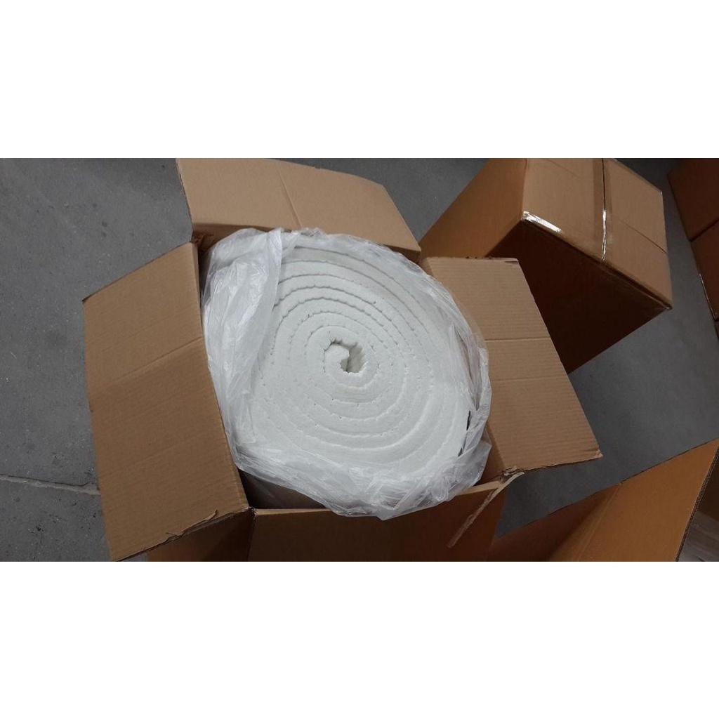 Bông gốm ceramic&gt; nhồi pô, cách nhiệt,chịu nhiệt lên đến 1250 độ C: 20x60