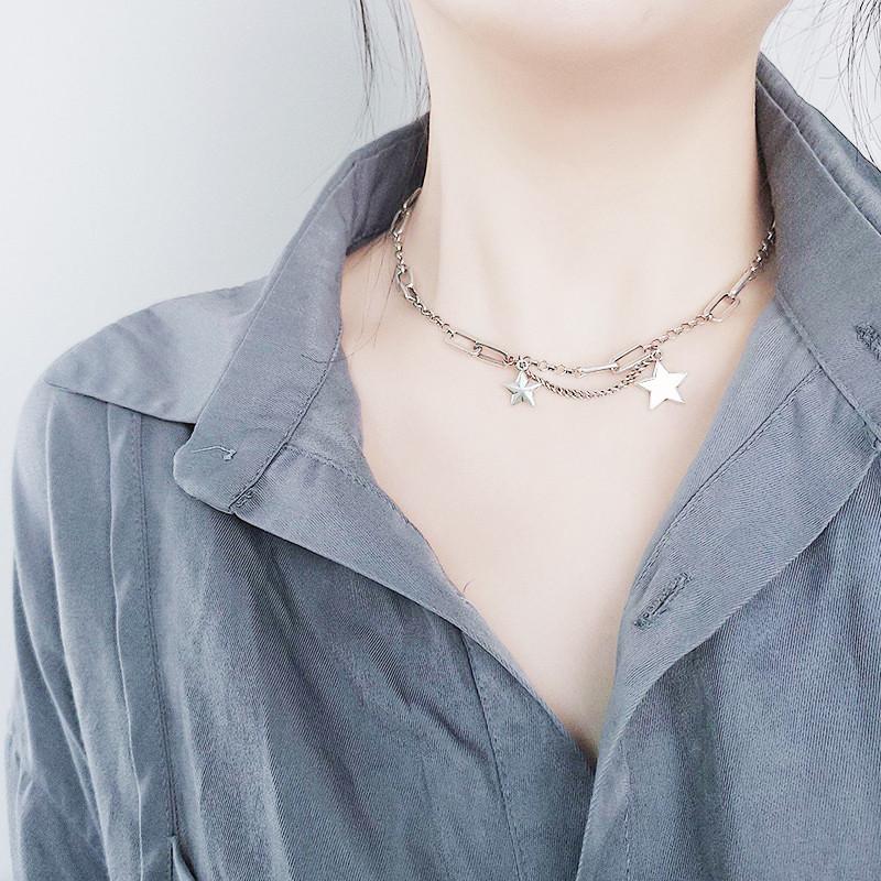 Dây chuyền vòng cổ ngôi sao nữ đẹp