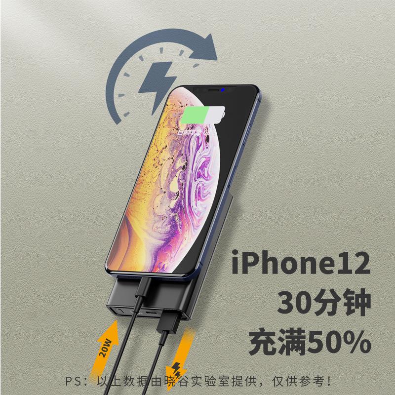 Đảm bảo chất lượng mới sạc nhanh 18w nguồn di động nhỏ gọn và tiện lợi Màn hình LCD kho báu sạc 10000mAh