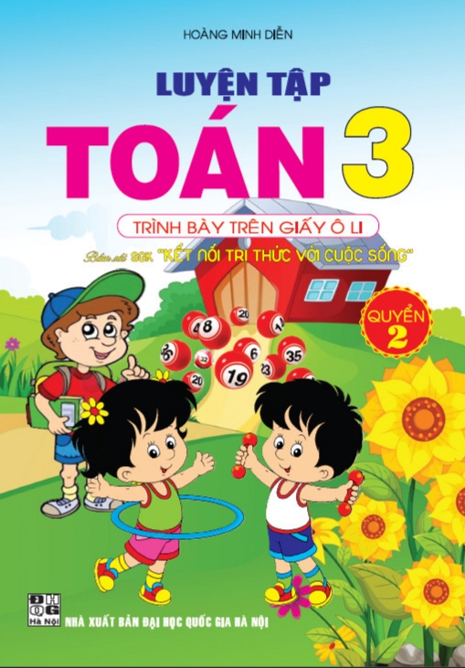 Luyện tập toán 3 quyển 2 trình bày trên giấy ô li