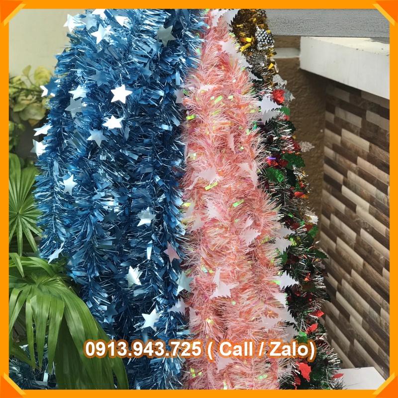 Dây kim tuyến bông tuyết giáng sinh