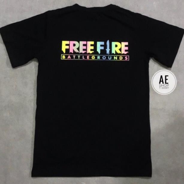 Áo Thun FreeFire Nam Ngắn Tay Cổ Tròn Thời Trang