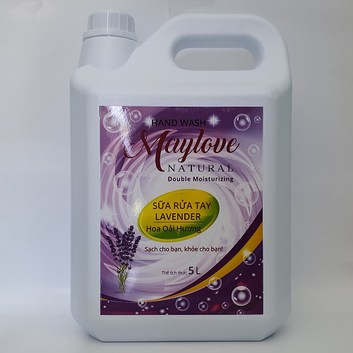 Sữa Rửa Tay Maylove Lavender 5000 ml Siêu tiết kiệm