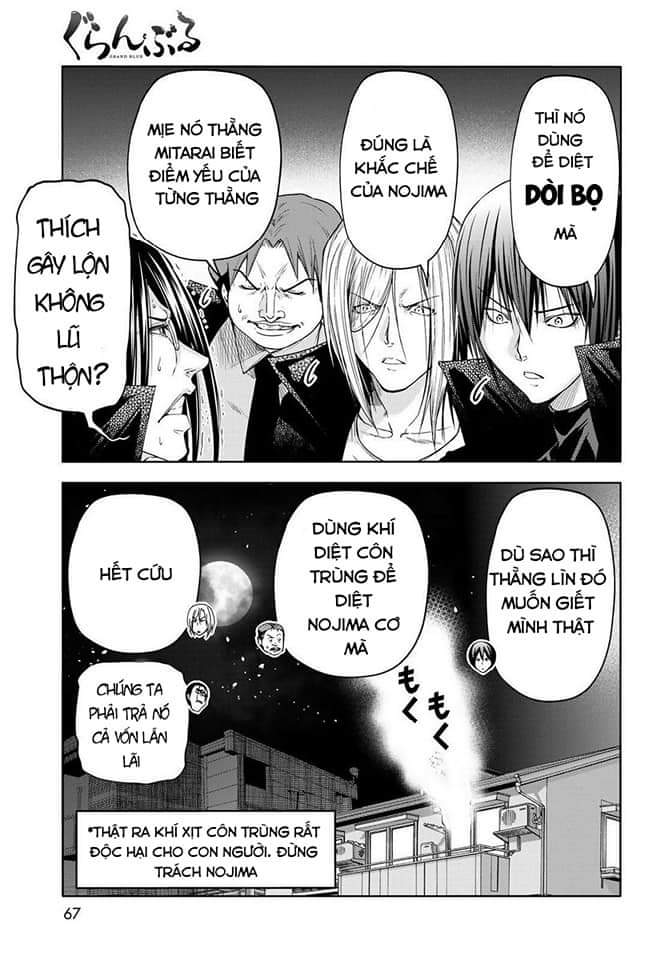 cô gái thích lặn - grand blue chapter 85 33