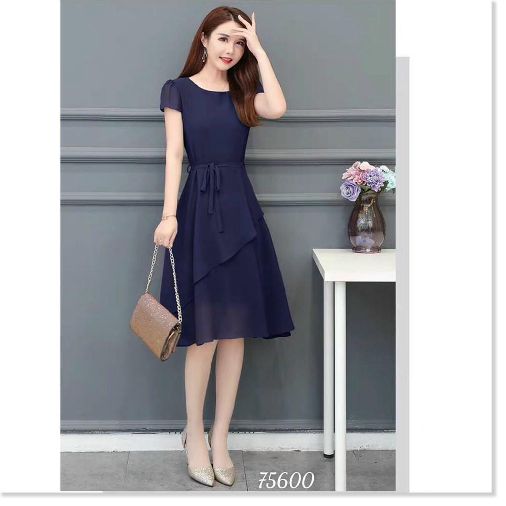 ĐẦM XÒE VOAN CHIFON NỮ CỰC SANG TRỌNG DÀNH CHO CÁC QUÝ CÔ KHANH AN STORE