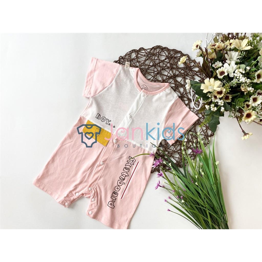 BODY cộc tay UNCHI chất cotton tre thoáng mát cho bé trai, bé gái