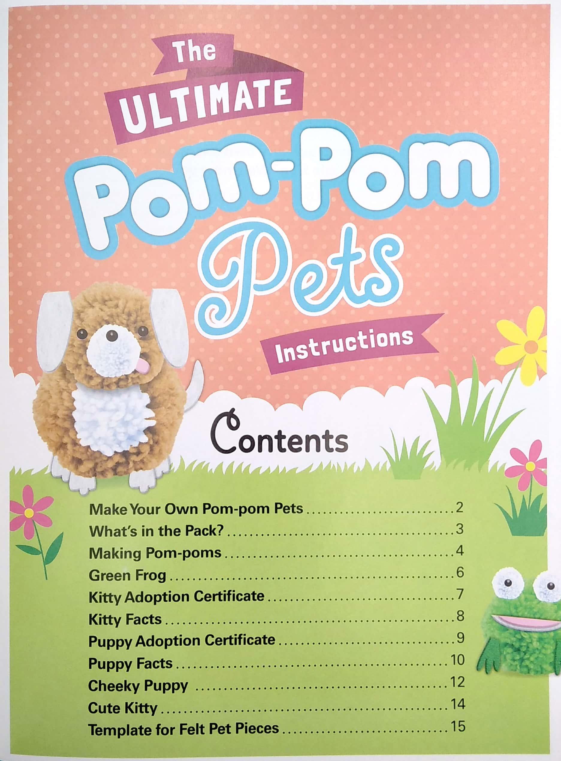 The Ultimate Pom Pom Pets Book & Kit