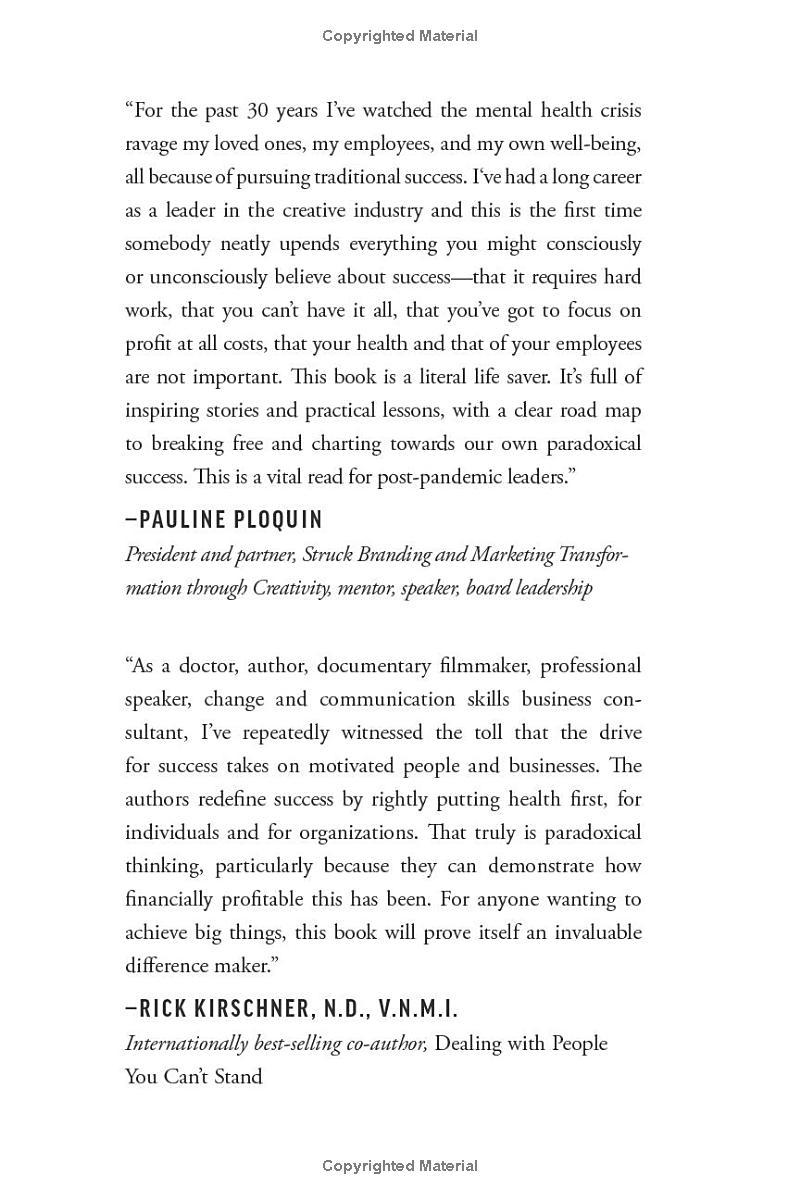 Sách ngoại văn: The Success Paradox