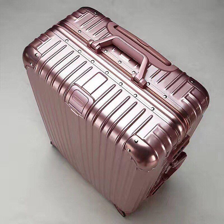 Vali khung nhôm cao cấp bo góc 3 size 20/24/28 inches khoá sập TSA bảo mật bền đẹp thời trang