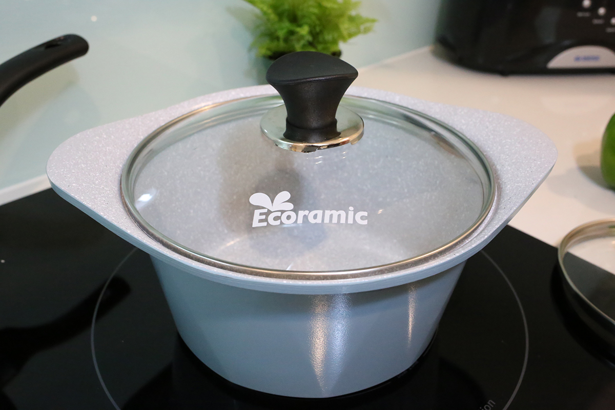 Nồi Đá Nhỏ Ecoramic EVL-16 (16cm) - Xanh Da Trời