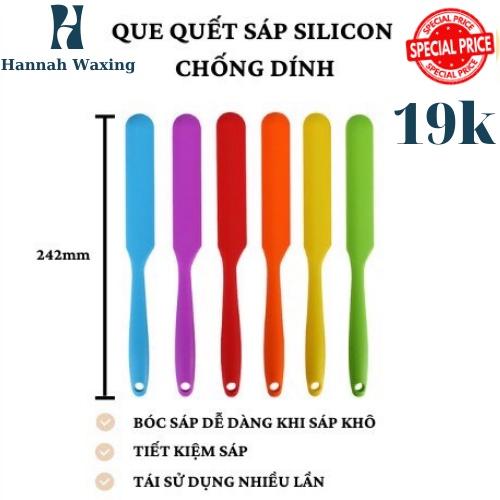 Que Phết Sáp Silicon, Siêu mềm mại, Chống dính | Hannah Waxing