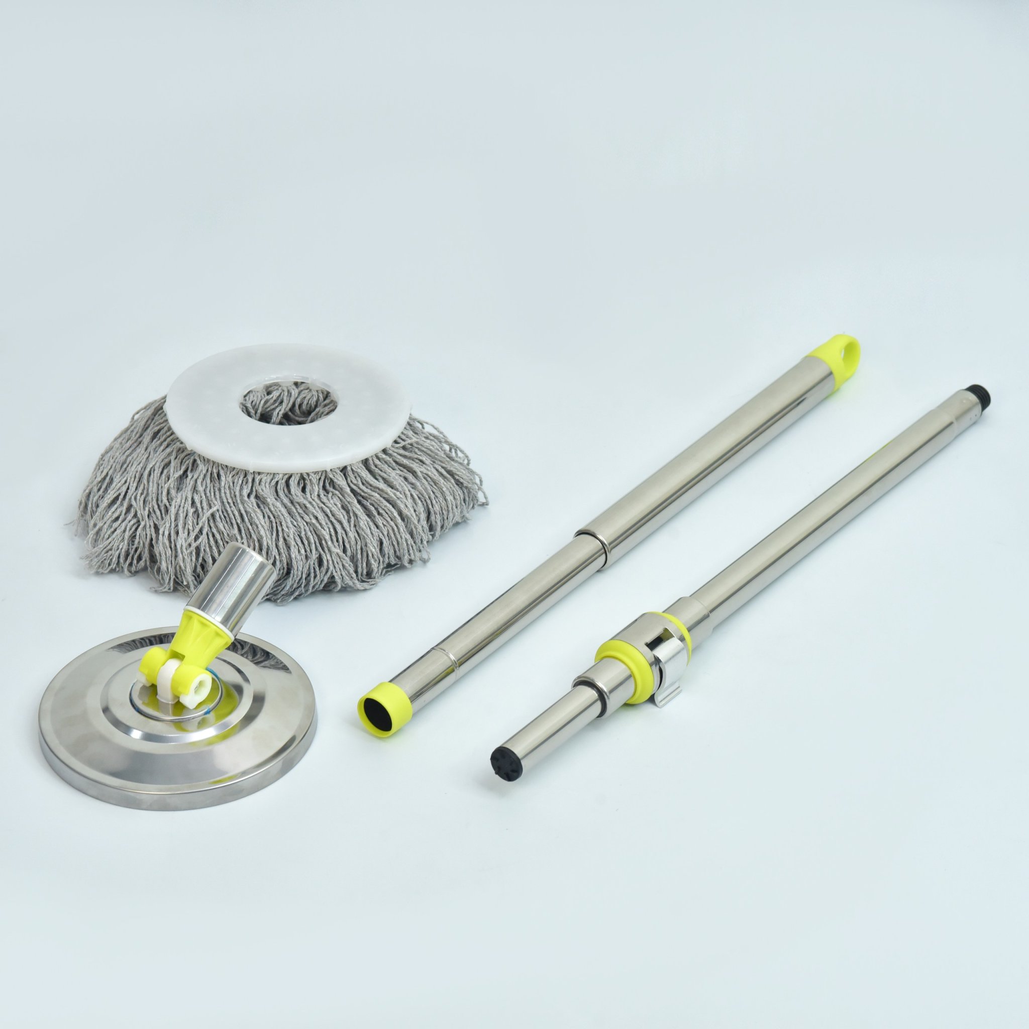 Cây Lau Nhà Rời 360 Độ Bennix, Chổi Lau Nhà Thay Thế Cán Inox Cao Cấp Kèm Bông Lau Bảo Hành Đổi Mới Trong 1 Tháng- Hàng Chính Hãng
