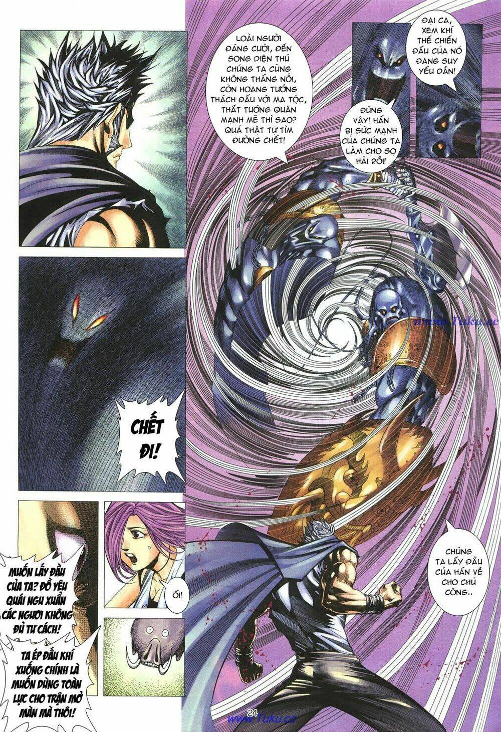 chiến thần ký chapter 21 24