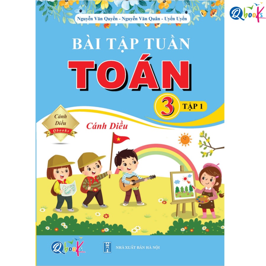 Sách - Combo Bài Tập Tuần Toán và Tiếng Việt Lớp 3 - Tập 1 - Cánh Diều