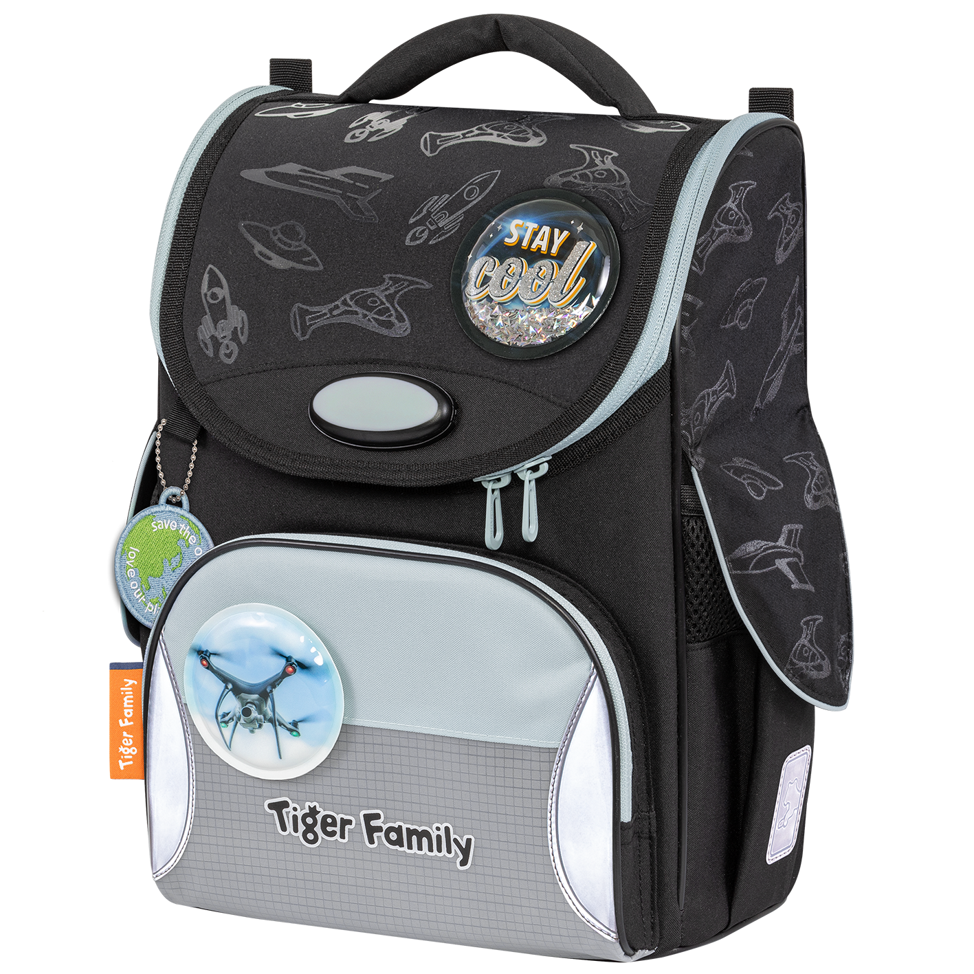 Cặp Chống Gù Nature Quest Schoolbag Pro - Space Vision - Go Ocean - Tiger Family TGNQ-107A
