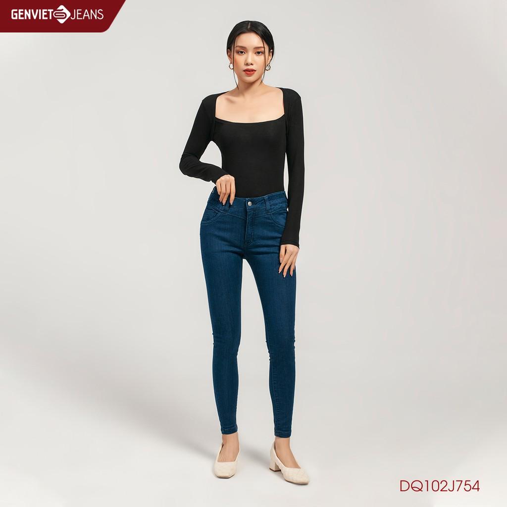 Quần dài nữ DQ102J754 GENVIET JEANS