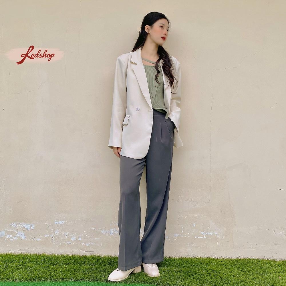 Áo khoác Blazer xẻ tà sau lưng phong cách Hàn Quốc Red Shop 29964