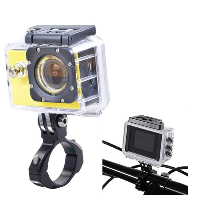 Kẹp ghi đông kim loại nhôm siêu cứng gắn cho GoPro Hero