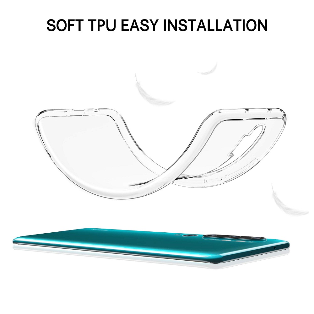 Ốp lưng dẻo silicon cho Xiaomi Mi Note 10 Pro hiệu Ultra Thin - Hàng nhập khẩu