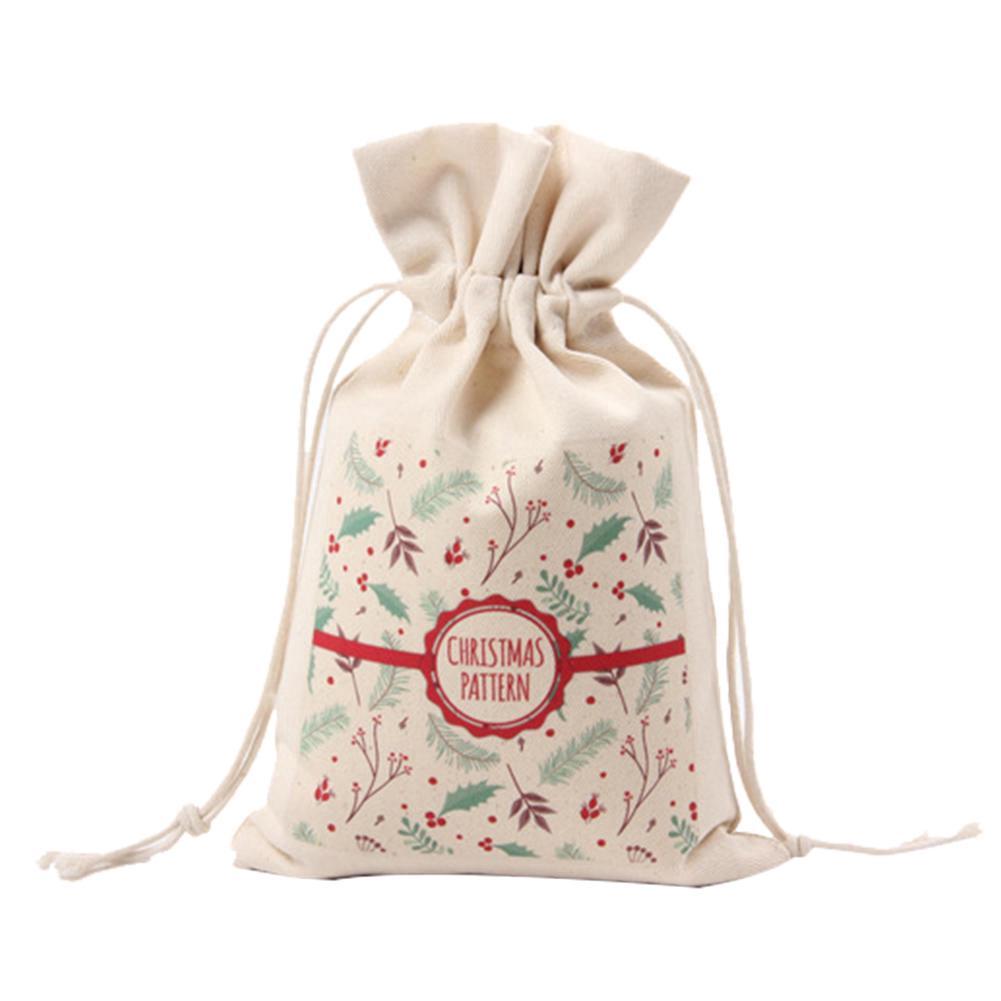 Túi đựng kẹo họa tiết giáng sinh dễ thương xinh xắn