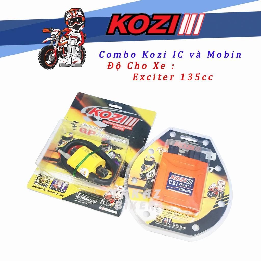 Combo Kozi IC và Mobin Độ Xe Exciter135 2011 Xe 5 Số - Made in Malaysia