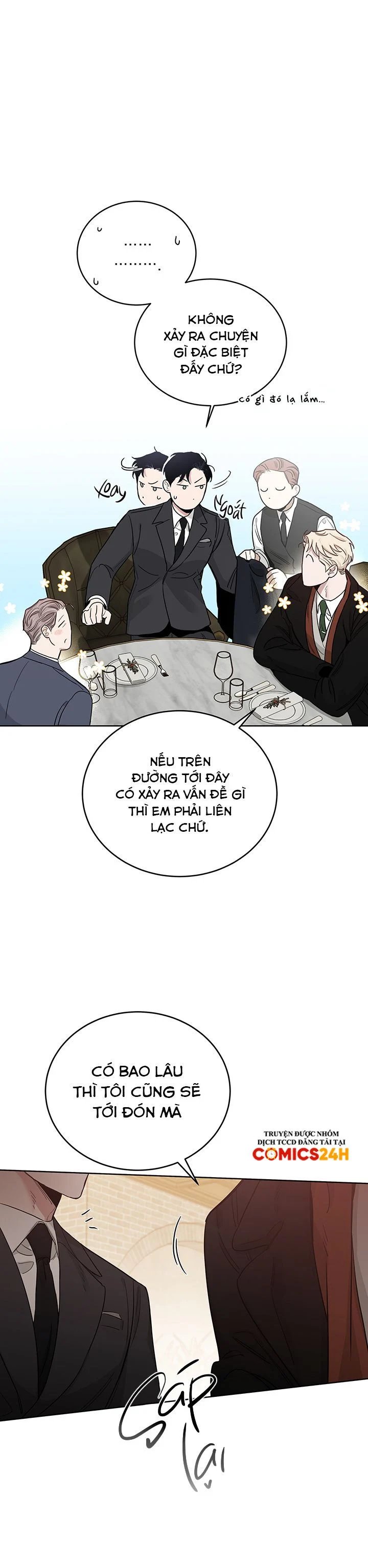 đoá hồng và ly champagne chapter 97.2 8