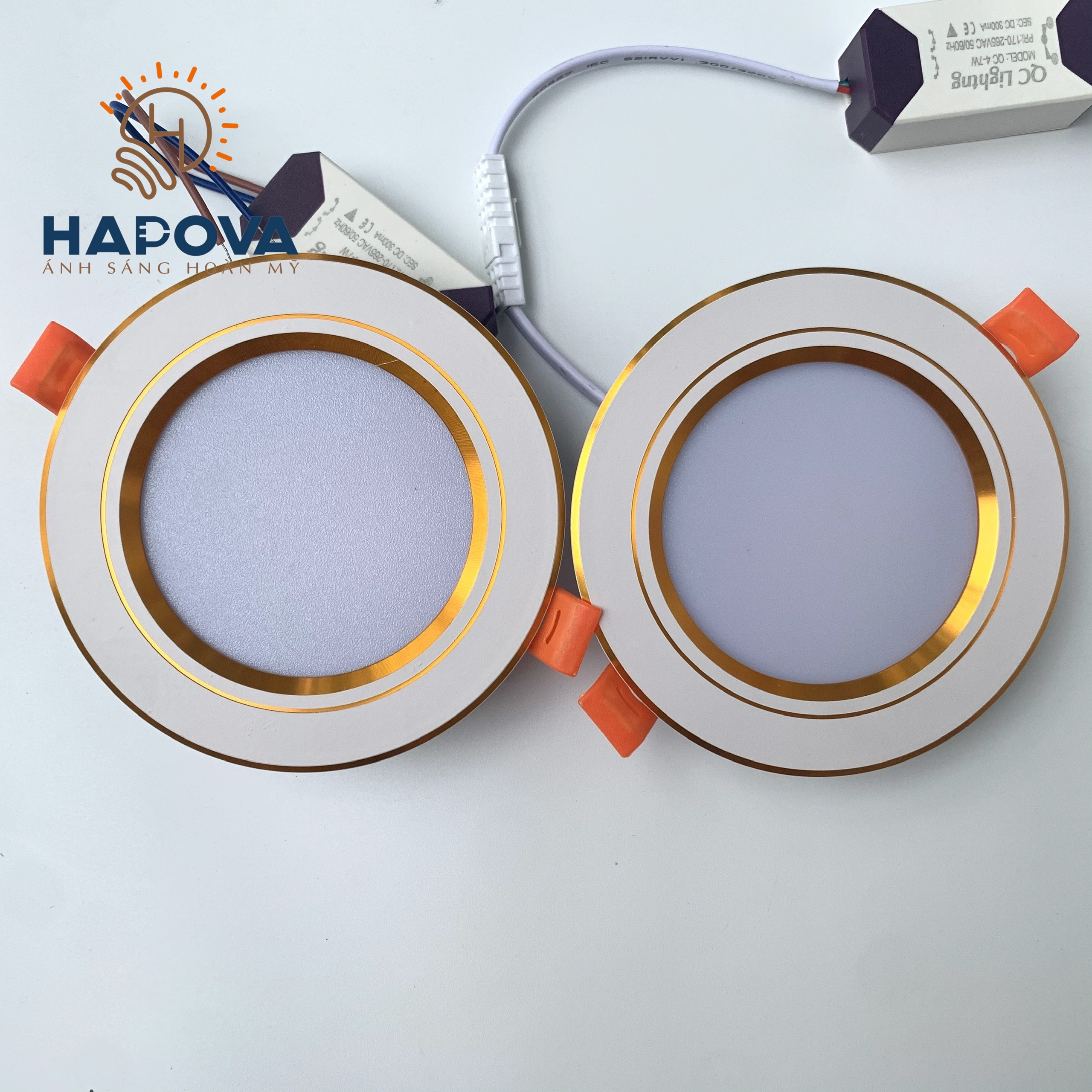 Đèn âm trần, đèn ốp trần phòng khách HAPOVA LONAS AT 02