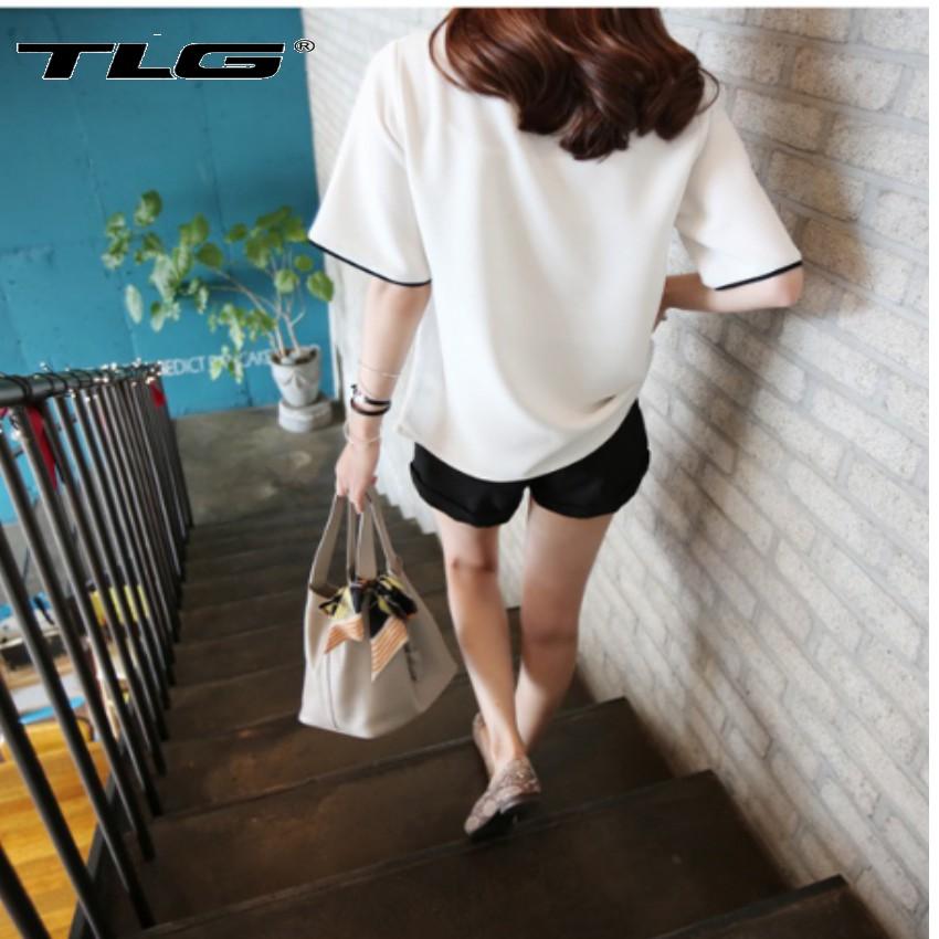 ️️ Áo thun nữ ngắn tay phong cách Hàn Quốc TLG 206352