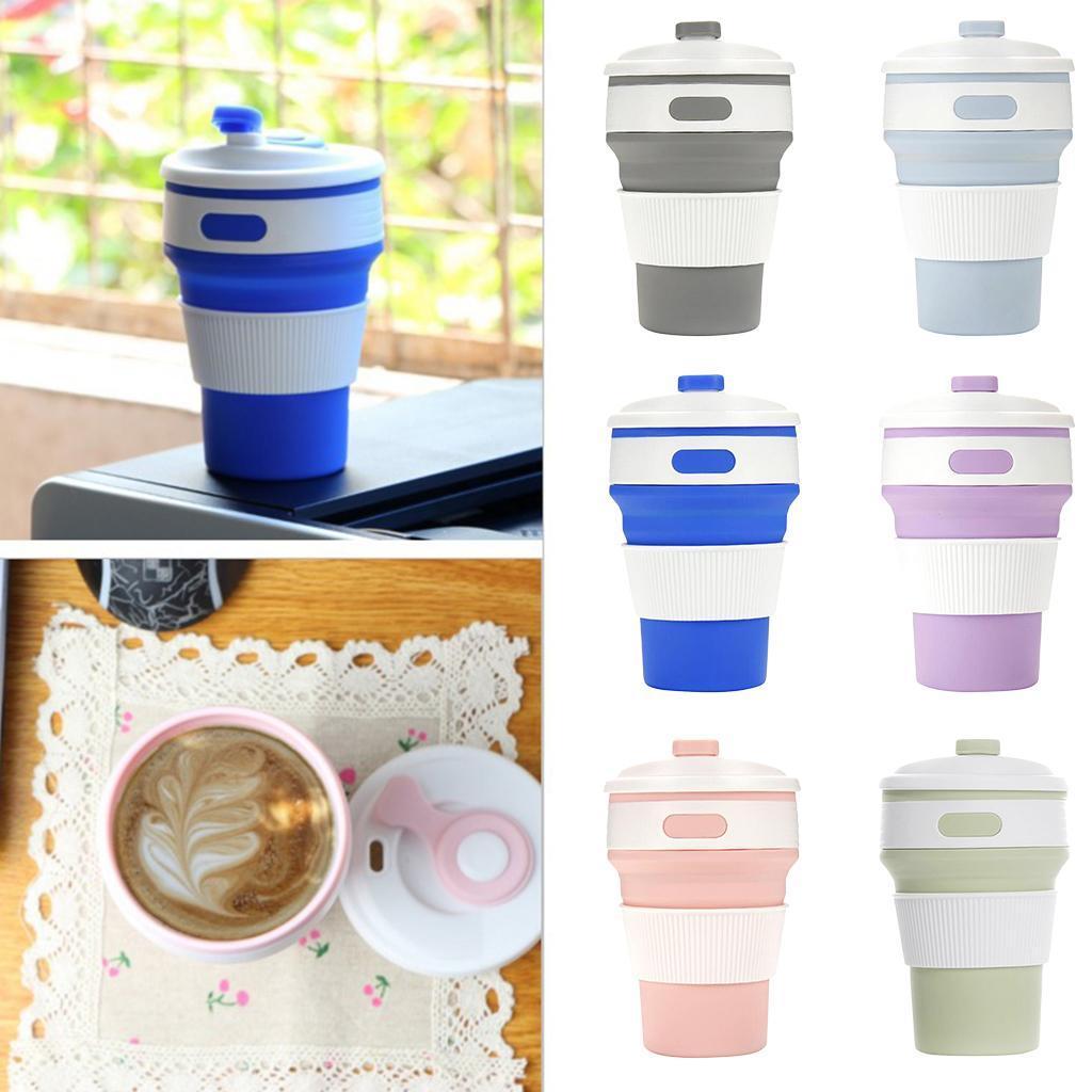 Coffee/Tea/Water Mug Collapsible &amp; Foldable Cup School Travel Use