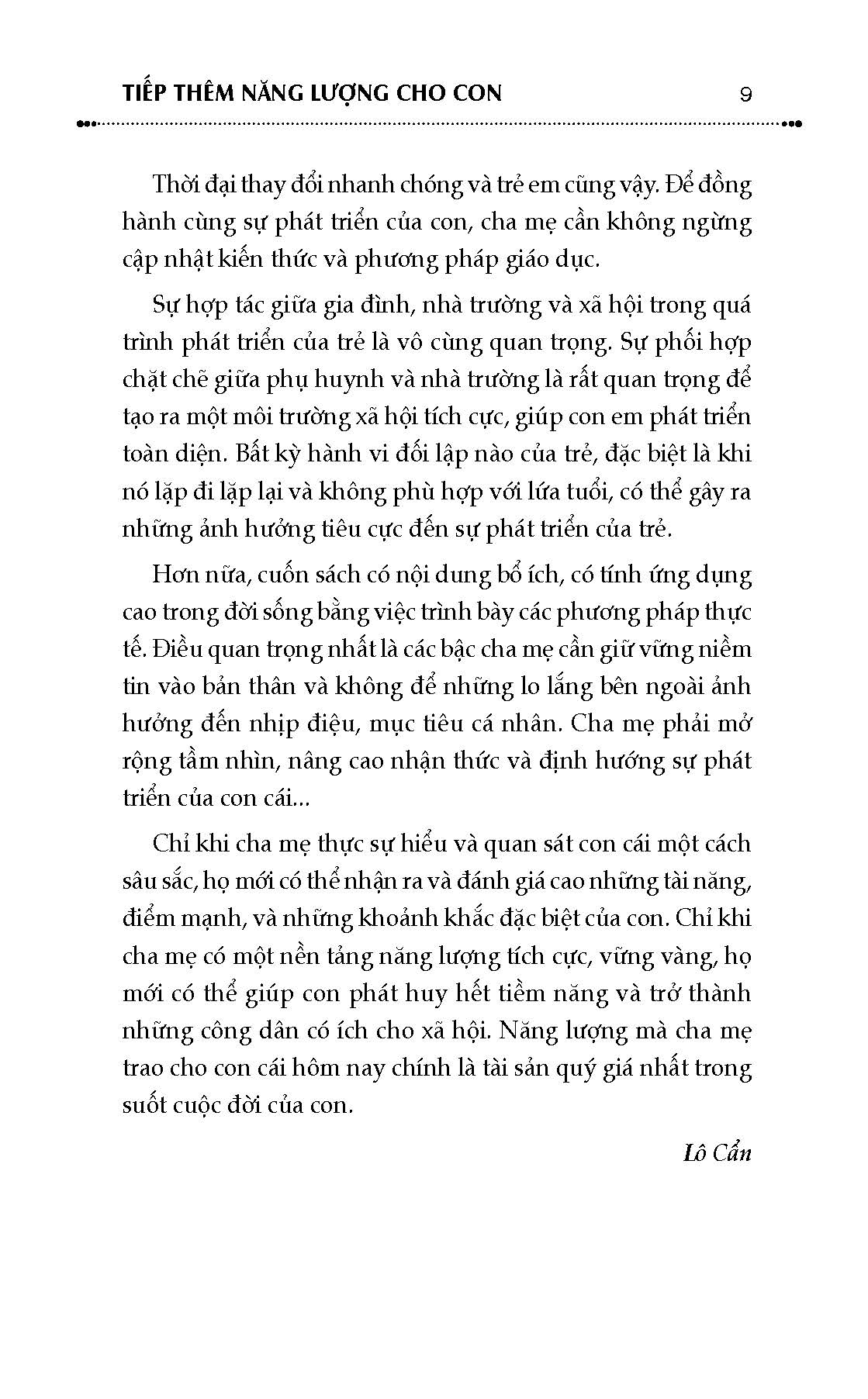 Tiếp Thêm Năng Lượng Cho Con