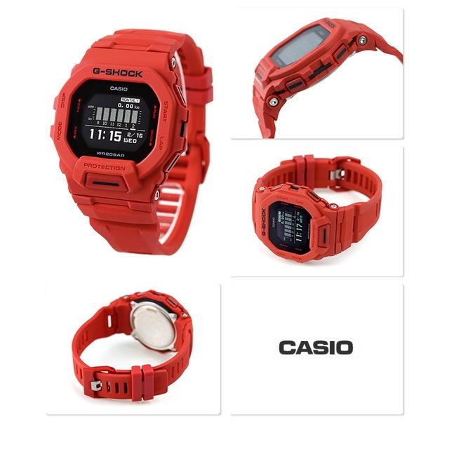 Đồng Hồ Nam Dây Nhựa Casio G-Shock GBD-200RD-4DR Chính Hãng - GBD-200RD-4 Bluetooth