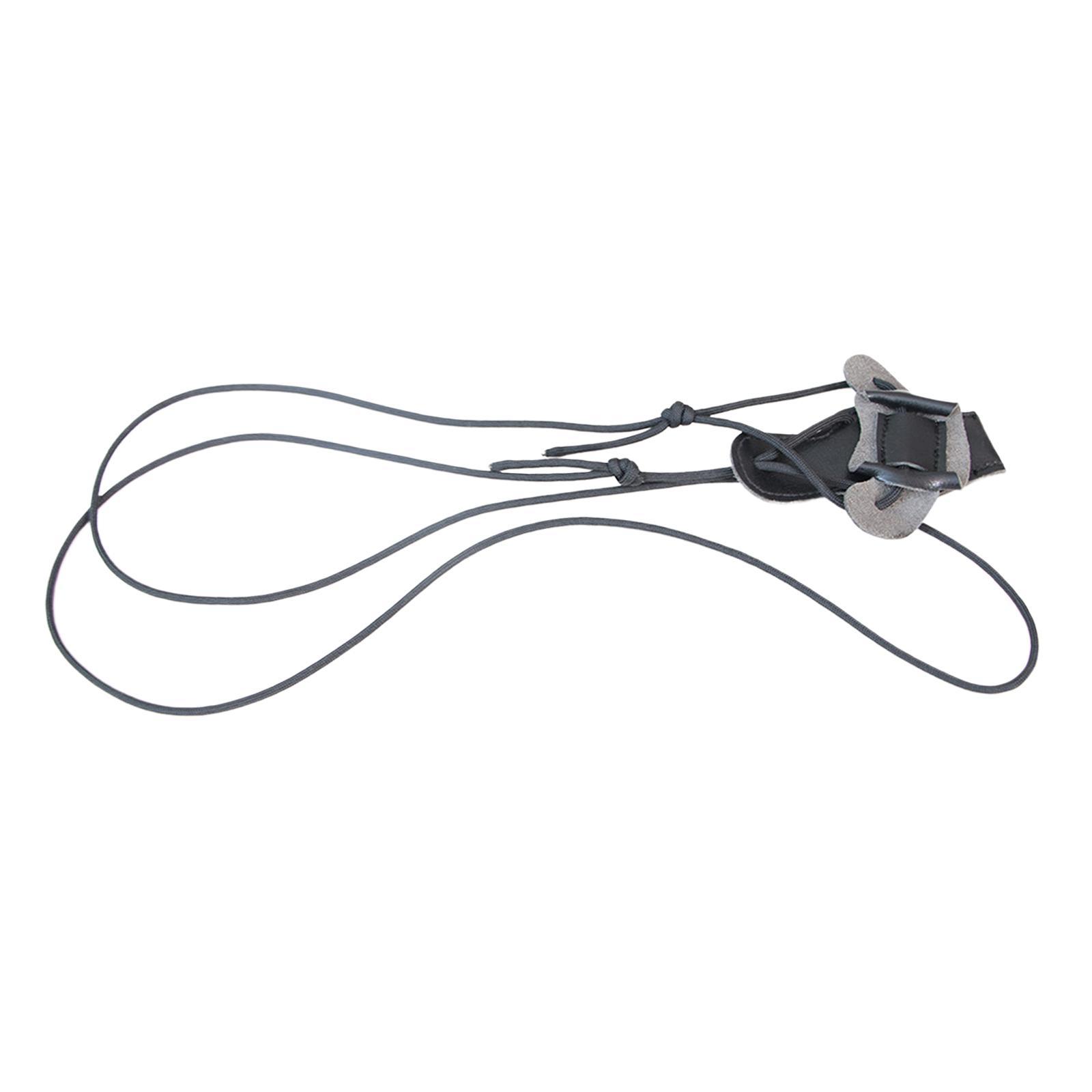 Multifunction Bow String Non Slip Rope Stable Recurve String PU Leather Bow and Arrow String for Competition Hunting Bow Equipment