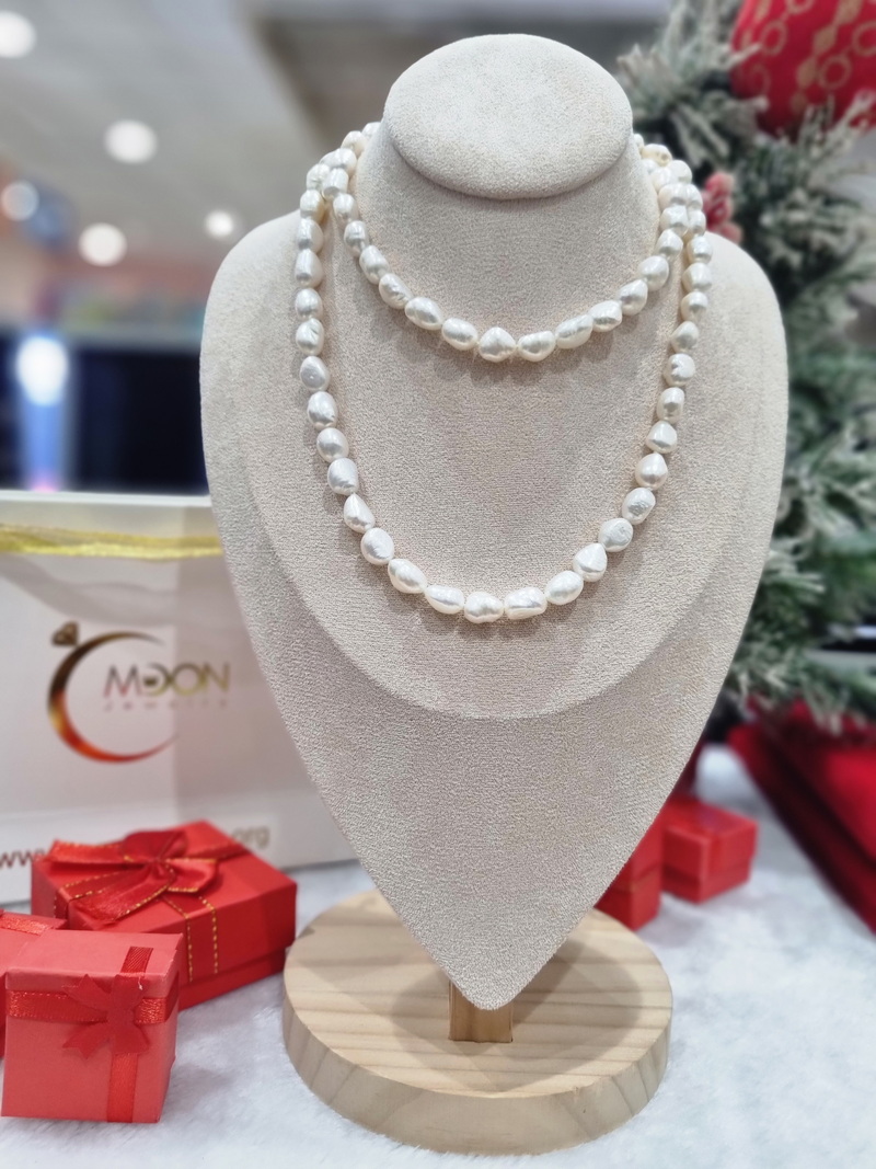 Chuỗi ngọc trai nước ngọt Baroque - MOON Jewelry
