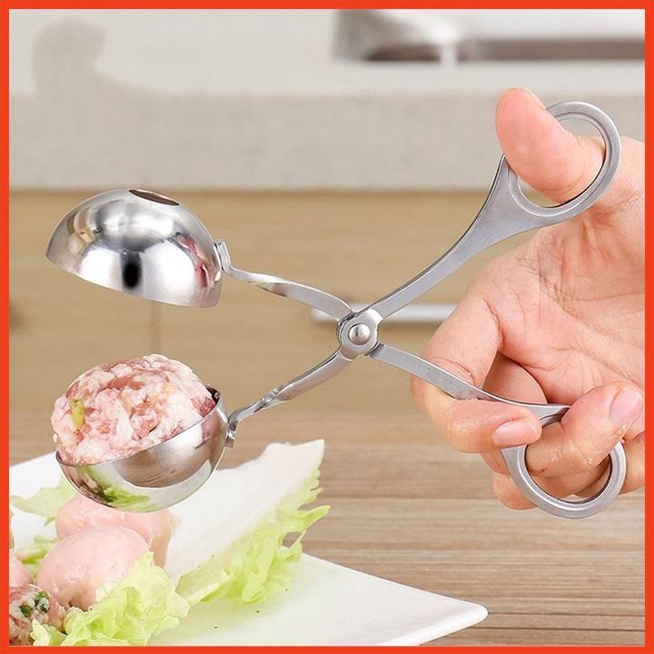 Dụng Cụ Kẹp Thịt Viên, Chả Viên Inox