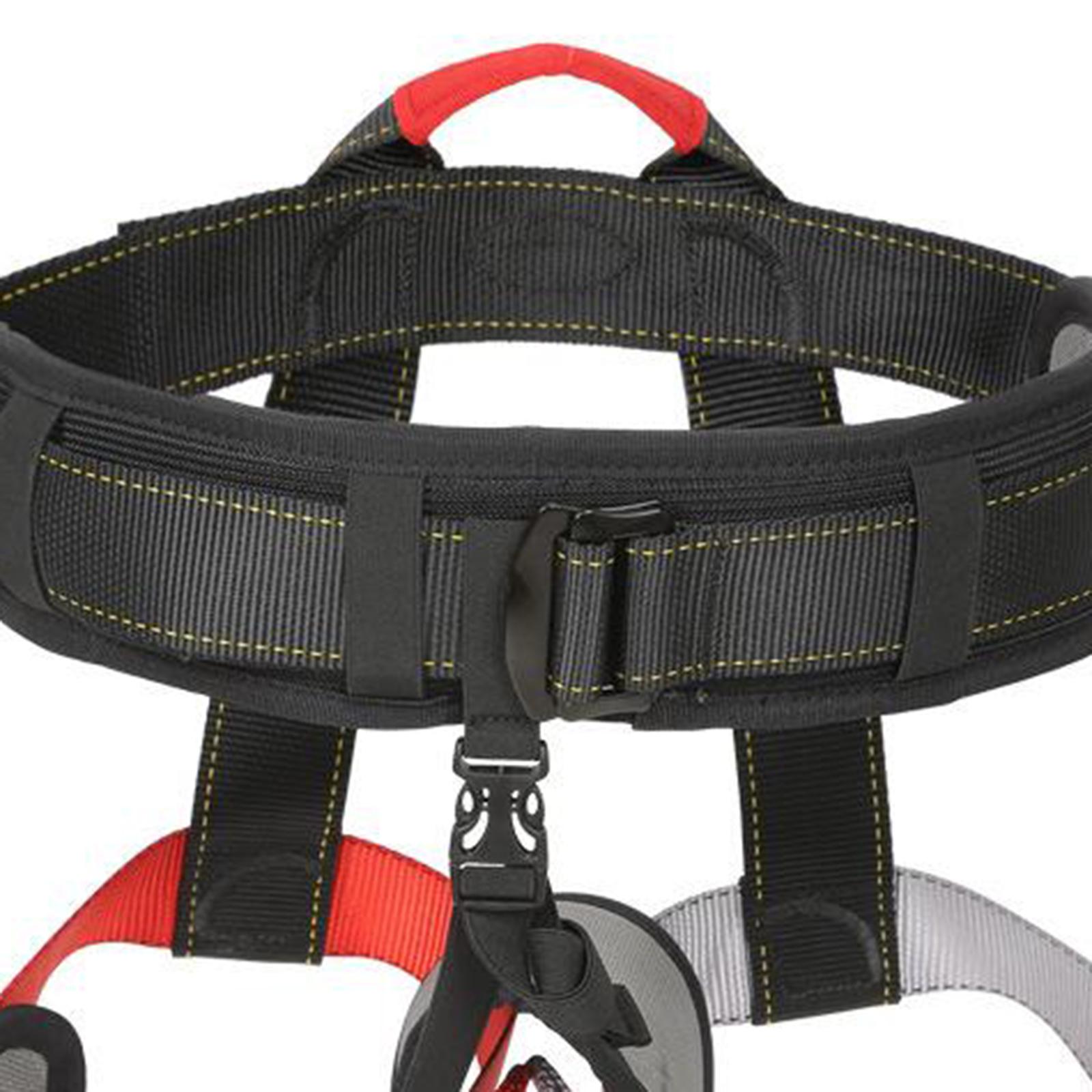 Half Body Climbing Harness Bearing 120KG Safe Seat Belt for Aerial Yoga Gym