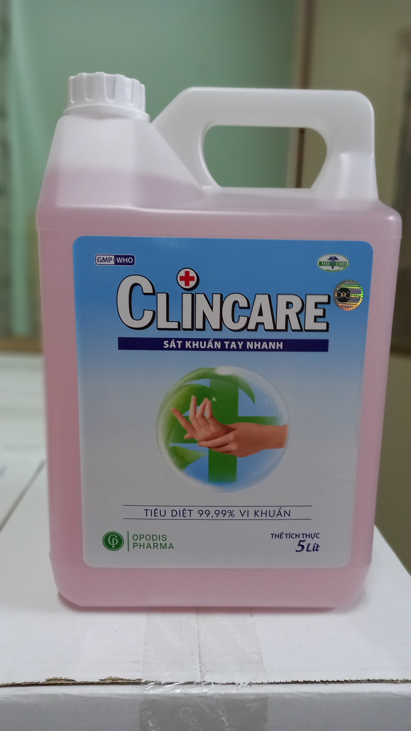 Nước Rửa Tay Sát Khuẩn CLINCARE 5 LÍT