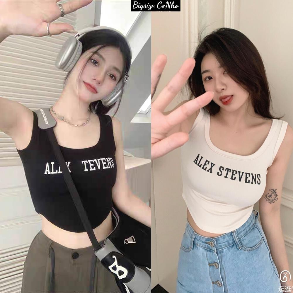 Áo thun ba lỗ tank top bigsize nữ cổ vuông không tay thời trang ôm sát nách body thun tăm gân tôn dáng G105