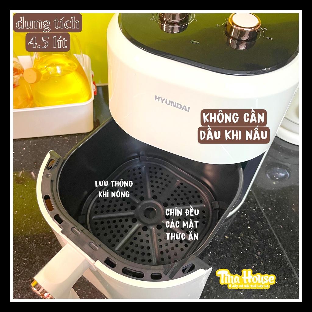 Nồi chiên không dầu chính hãng HUYNDAI dung tích 4.5L