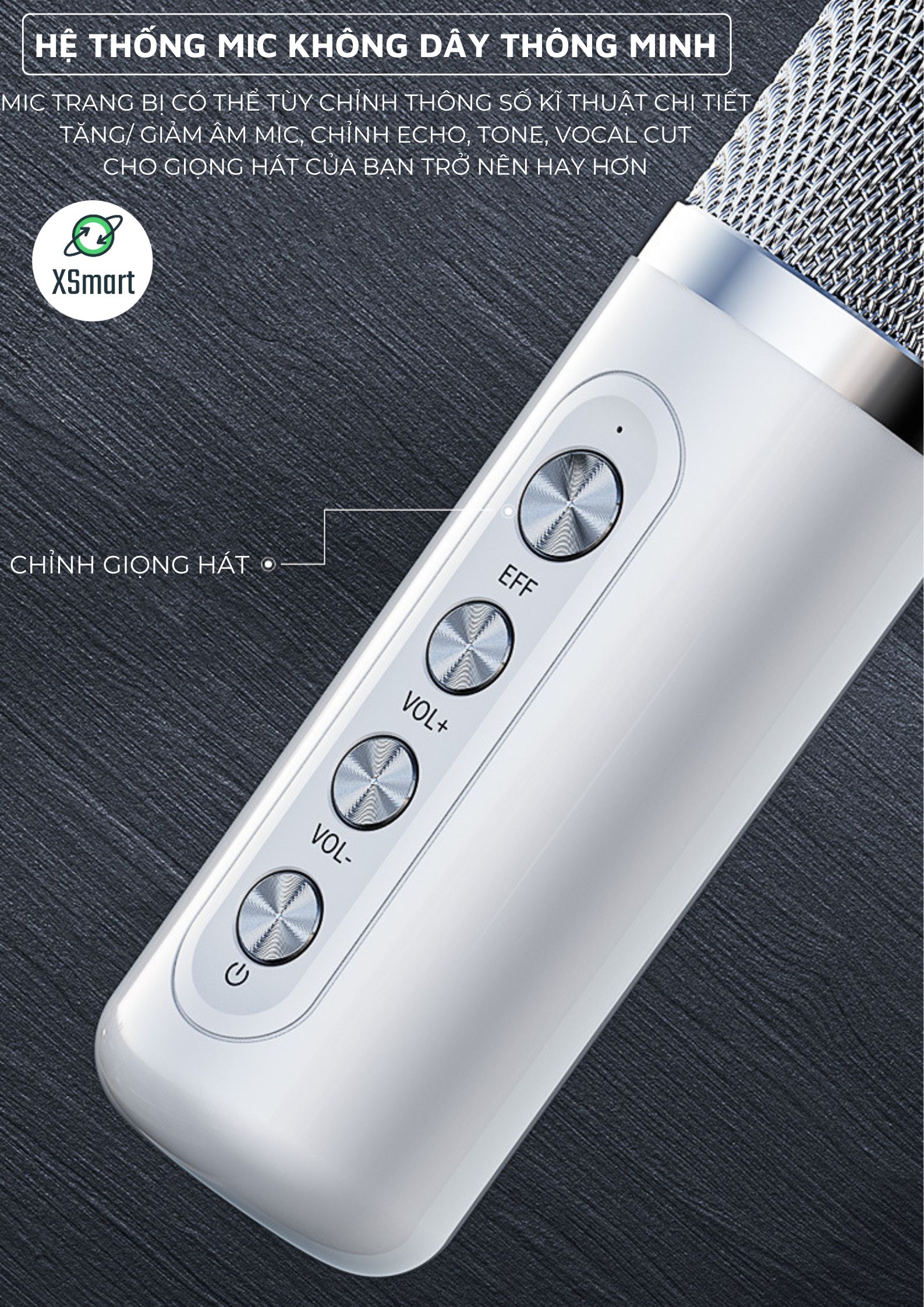 Loa Hát Karaoke Thông Minh Bluetooth 203BT NEW 2023 Có Thể Đổi Giọng Để Livestream  Có VoiceMod Chỉnh Giọng-Hàng Chính Hãng