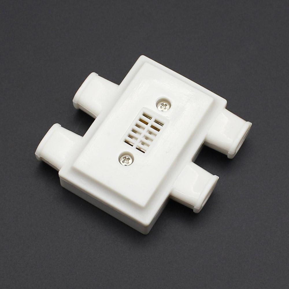 Portable 4 Notes Diatonic Pitch Pipe Box Tuner for Violin Practicing White