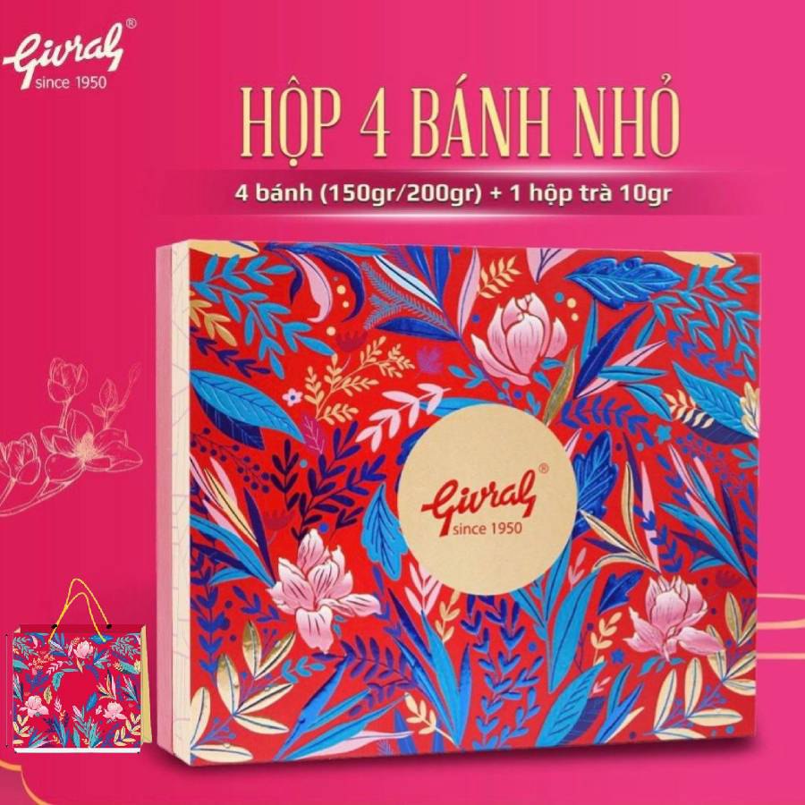 Hộp Bánh Trung Thu Givral Tết Đoàn Viên 8 (150gr)