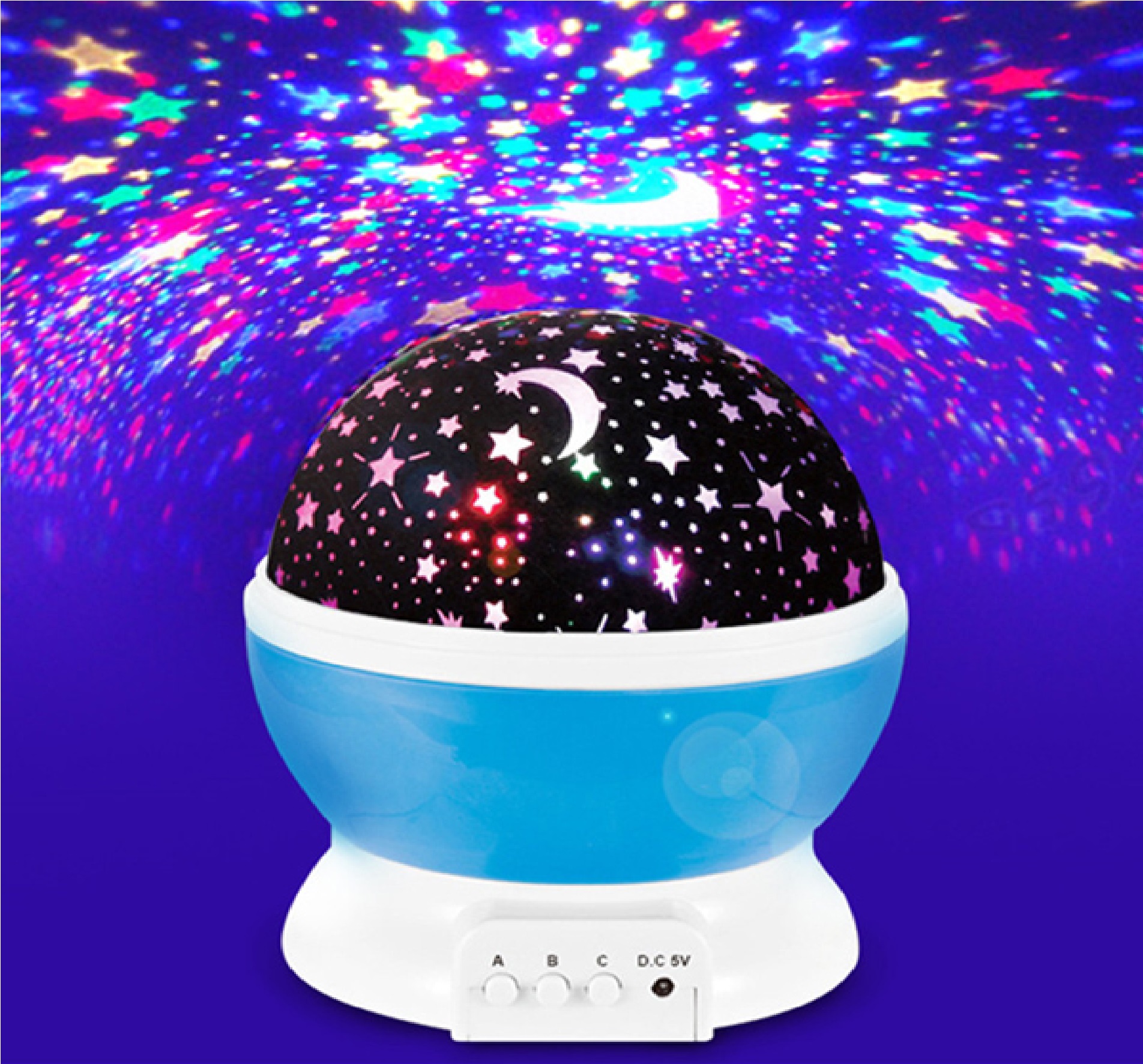 ĐÈN CHIẾU SAO MAGIC - TỰ XOAY 360 ĐỘ NTH